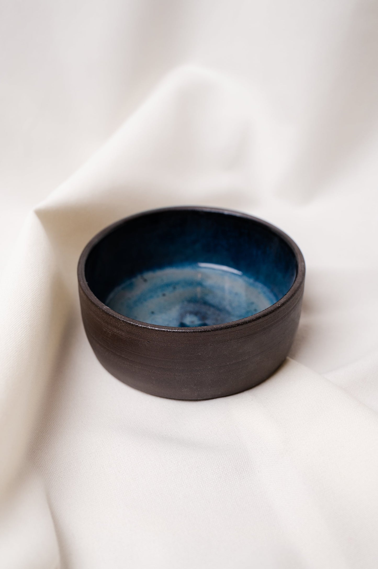 Ceramic Bowl Circle Sapphire